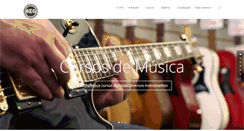 Desktop Screenshot of beg-musica-artes.com.br
