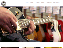 Tablet Screenshot of beg-musica-artes.com.br